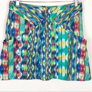 Anthropologie Multicolor Mini Skirt